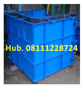 Cetakan Uditch Beton - Cetakan U-ditch Beton 60 x 60 x Panjang 120 cm Model Berdiri