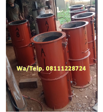 Cetakan Gorong Gorong - Buis Beton Diameter 20 cm x 100 cm Cetakan Gorong Gorong - Buis Beton Diameter 20 cm x 100 cm