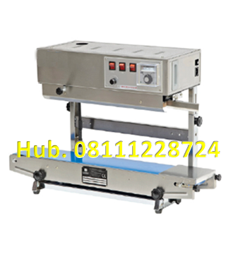 Mesin Continuos Sealer 500 W packing Singkong