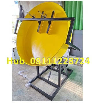 Mesin Granulator Kompos Diameter 120 cm Kapasitas 100-150 Kg per Jam