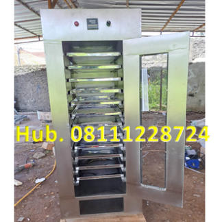 Mesin Oven Pengering Gula Semut - 1 Pintu (Stainless) Pengering Nira Controler Digital