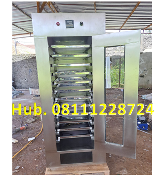 Mesin Oven Pengering Sagu - 1 Pintu (Stainless) Pengering Nira Controler Digital