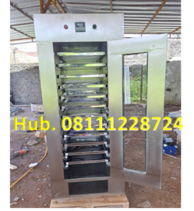 Mesin Oven Pengering Singkong - 1 Pintu (Stainless) Pengering Singkong Controler Digital