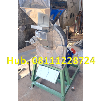 Mesin Penepung Gula Semut Disk mill DSS 45 Stainless Steel Giling Tepung Sagu 650 Kg