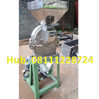 Mesin Penepung Jagung Disk mill DSS 23 Stainless Steel Giling Tepung Jagung + Mesin Bensin GX 260 5,5HP atau 6,5HP