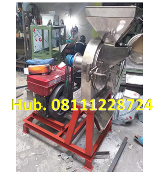 Mesin Penepung Jagung Disk mill DSS 45 Stainless Steel Giling Tepung Jagung 650 Kg