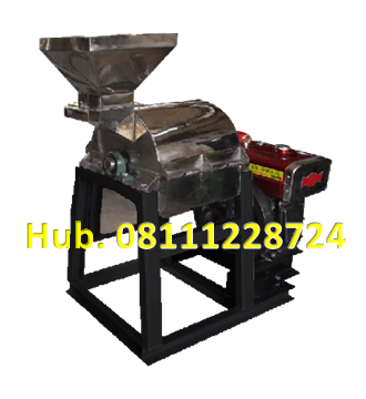 Mesin Penepung Jagung - Mesin Hammer Mill Stainless Steel (Material Kontak Produk)