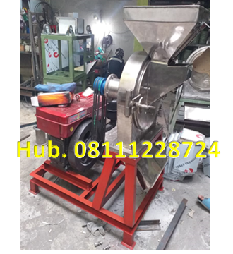 Mesin Penepung - Mesin Disk mill FFC 45 Stainless Steel Giling Tepung Kapasitas 650 Kg