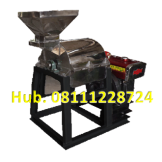 Mesin Penepung - Mesin Hammer Mill Stainless Steel (Material Kontak Produk)