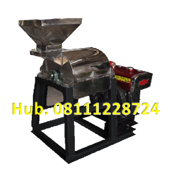 Mesin Penepung - Mesin Hammer Mill Stainless Steel (Material Kontak Produk)