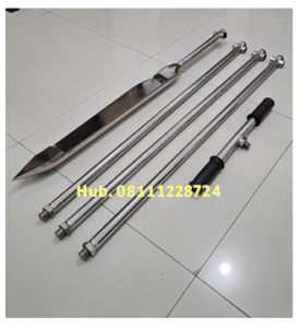 Bor Gambut Parang Stainless 3 Meter