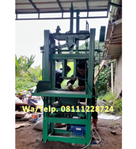 Mesin Cetak Batako-Paving Block Sistem Getar
