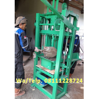 Mesin Cetak Batako-Paving Block Sistem Getar