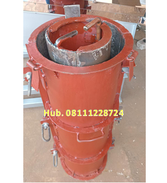 Cetakan Gorong Gorong - Buis Beton Diameter 20 cm x 100 cm Cetakan Gorong Gorong - Buis Beton Diameter 20 cm x 100 cm