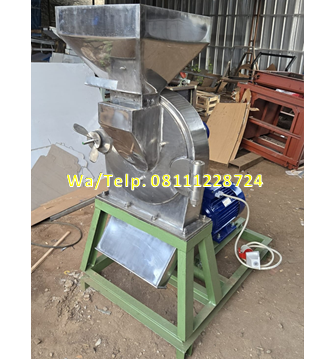 Mesin Penepung Singkong Disk mill FFC 40 Stainless Steel Giling Singkong + Mesin Diesel Kubota 6,5 HP Mesin Penepung Singkong Disk mill FFC 40 Stainless Steel Giling Singkong + Mesin Diesel Kubota 6,5 HP
