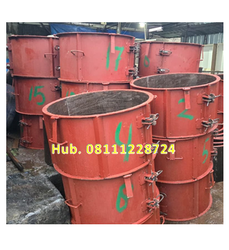 Cetakan Gorong Gorong - Buis Beton Diameter 60 cm x 100 cm Cetakan Gorong Gorong - Buis Beton Diameter 60 cm x 100 cm