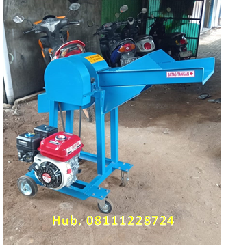 Mesin Chopper Rumput dengan penggerak Motor Bensin 5,5 HP Honda Mesin Chopper Rumput dengan penggerak Motor Bensin 5,5 HP Honda