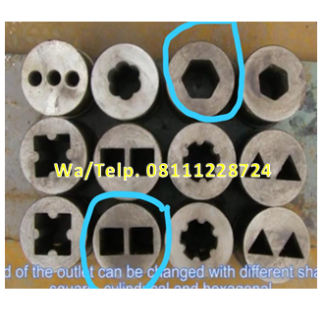 Cetakan Briket Arang - Moulding Briket