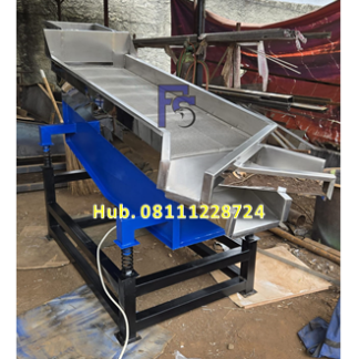 Mesin Sortasi - Mesin Pengayak Biji Dengan 2 Mesh/Saringan (3 corong keluar)