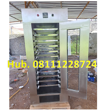 Mesin Oven Pengering Rumput Laut - 1 Pintu (Stainless) Pengering Rumput Laut Controler Digital