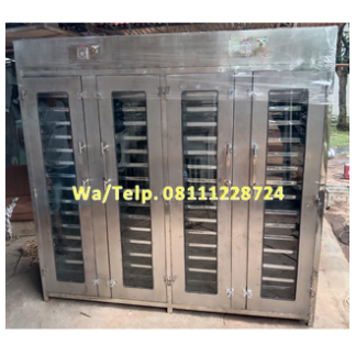 Oven Pengering Rumput Laut - Mesin Pengering 60 Rak (Material Stainless Steel) Untuk Rumput Laut