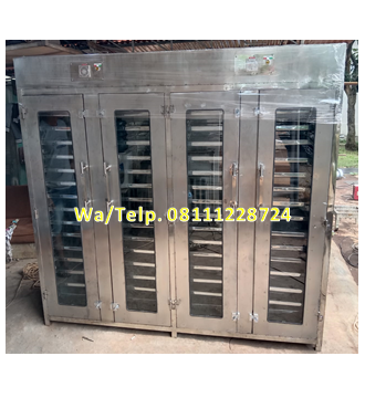 Oven Pengering Rumput Laut - Mesin Pengering 60 Rak (Material Stainless Steel) Untuk Rumput Laut Oven Pengering Rumput Laut - Mesin Pengering 60 Rak (Material Stainless Steel) Untuk Rumput Laut