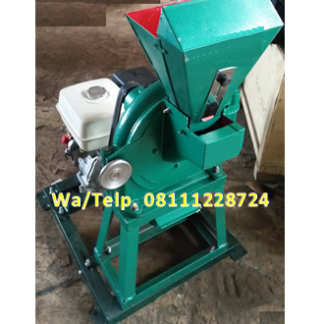 Mesin Penepung Disk mill FFC 23 Dengan Penggerak Mesin Bensin GX 160 (6,5 HP) Loncin/Firman
