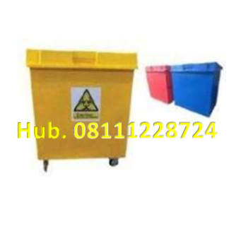 Tempat Sampah Fiber 1100 Liter Beroda