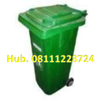 Tempat Sampah Fiber 120 Liter Beroda