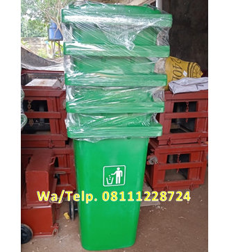 Tempat Sampah Fiber120 Liter Beroda Tempat Sampah Fiber120 Liter Beroda