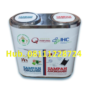 Tempat Sampah Kapsul 2in 1