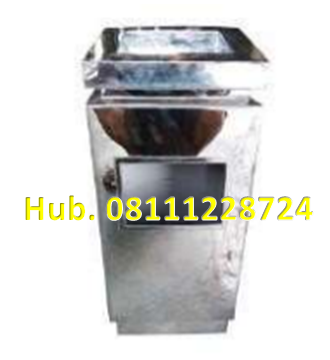 Tempat Sampah Stainless Kode D