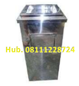 Tempat Sampah Stainless Kode D2