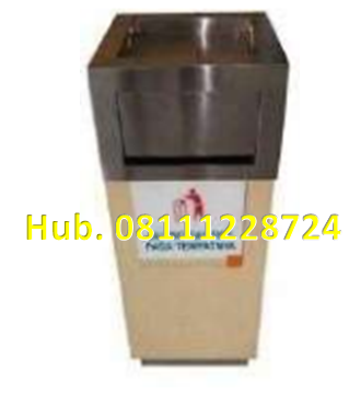 Tempat Sampah Stainless Kode D5