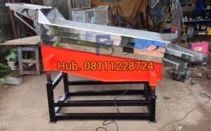 Mesin Pengayak Rempah - Rempah - Mesin Sortasi pengayak 3 mesh 4 corong