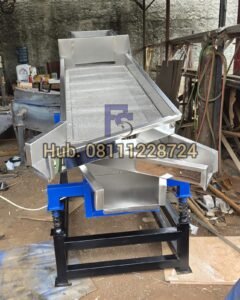 Mesin Pengayak Pupuk / Mesin Sortasi Pupuk 3 mesh 4 corong