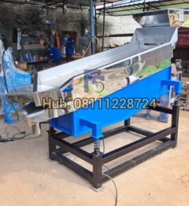 Mesin Sortasi Pengayak Magot - Mesin Sortasi 2 mesh 3 corong