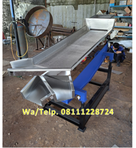 Mesin Pengayak Biji Kakao - Mesin Sortasi Coklat 2 mesh 3 corong