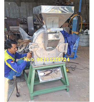 Mesin Penepung Jagung - Penepung Pakan Ikan Disk mill FFC 45 Stainless Steel + Mesin Elektro Motor 10 HP 3 Phase Mesin Penepung Jagung - Penepung Pakan Ikan Disk mill FFC 45 Stainless Steel + Mesin Elektro Motor 10 HP 3 Phase
