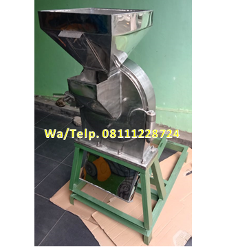 Mesin Penepung Jagung - Penepung Pakan Ikan Disk mill FFC 45 Stainless Steel + Mesin Elektro Motor 10 HP 3 Phase Mesin Penepung Jagung - Penepung Pakan Ikan Disk mill FFC 45 Stainless Steel + Mesin Elektro Motor 10 HP 3 Phase