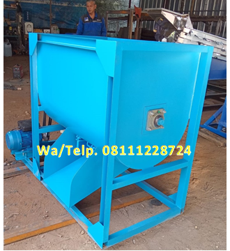 Mesin Mixer Kompos / Mesin Mixer Pencampur 250-300 kg/prose Mesin Mixer Kompos / Mesin Mixer Pencampur 250-300 kg/prose