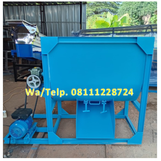 Mesin Mixer 100-200 kg/jam Dengan Motor Penggerak : Diesel 7/8 PK