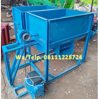 Mesin Mixer 250-300 kg/proses Dengan E.Motor 7.5 HP - 3 Phase