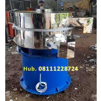Mesin Pengayak Gula Semut atau Mesin Vibrating Screen Diameter 90 cm 3