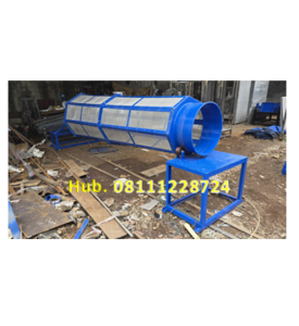 Mesin Pengayak Kompos Rotary 4 mtr 