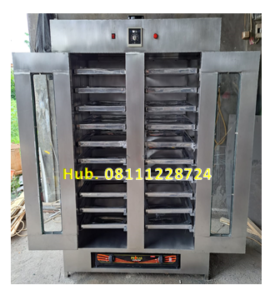 Mesin Pengering Gula Semut - Mesin Pengering Stainless Steel 2 Pintu untuk Gula Semut