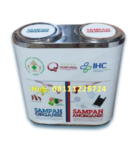 Tempat Sampah Kapsul 2in 1