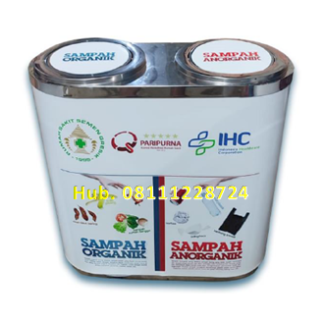Tempat Sampah Kapsul 2in 1