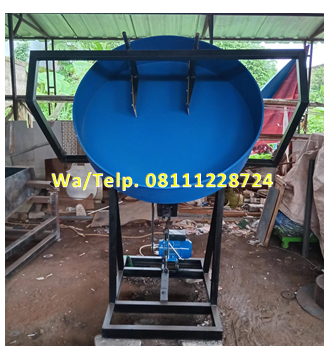 Jual Mesin Granulator Kompos Diameter Pan 160 cm Kapasitas 150-250 kg/jam Jual Mesin Granulator Kompos Diameter Pan 160 cm Kapasitas 150-250 kg/jam