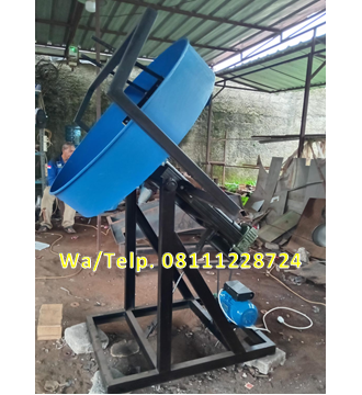 Mesin Granulator Kompos Diameter 120 cm Kapasitas 100-150 Kg/Jam Jual Mesin Granulator Kompos Diameter Pan 160 cm Kapasitas 150-250 kg/jam